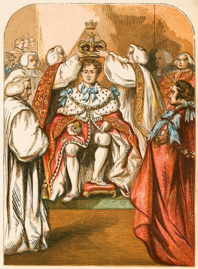 Coronation of George IV by English School